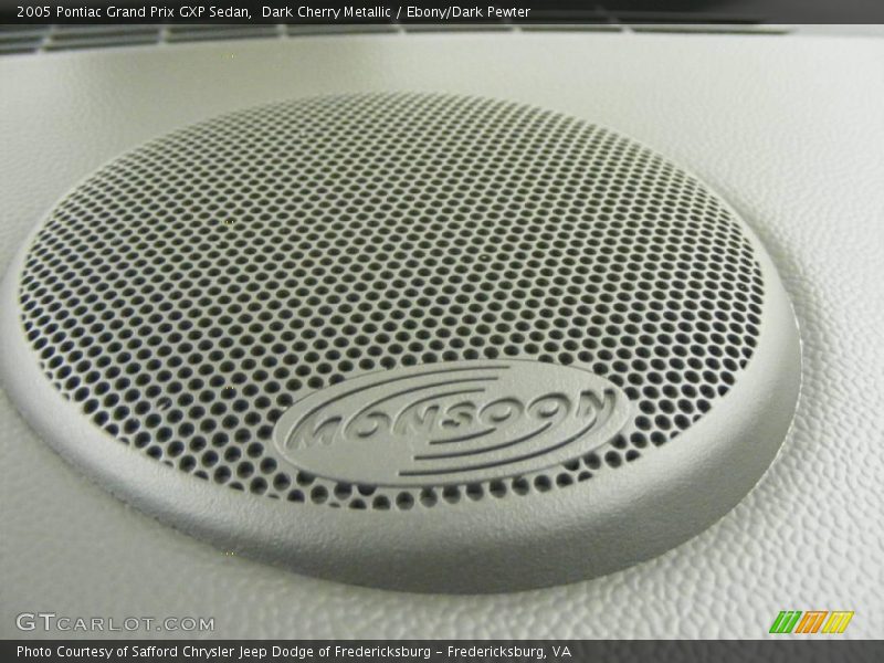 Dark Cherry Metallic / Ebony/Dark Pewter 2005 Pontiac Grand Prix GXP Sedan