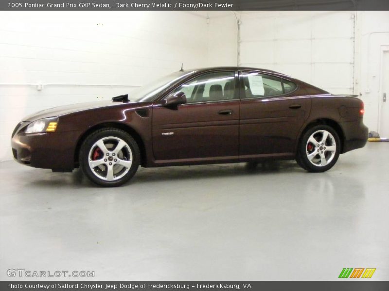 Dark Cherry Metallic / Ebony/Dark Pewter 2005 Pontiac Grand Prix GXP Sedan