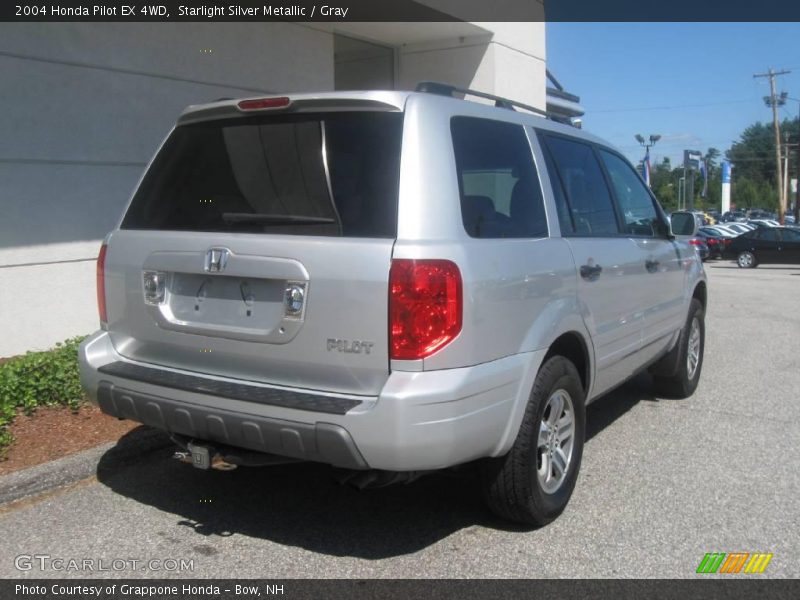 Starlight Silver Metallic / Gray 2004 Honda Pilot EX 4WD