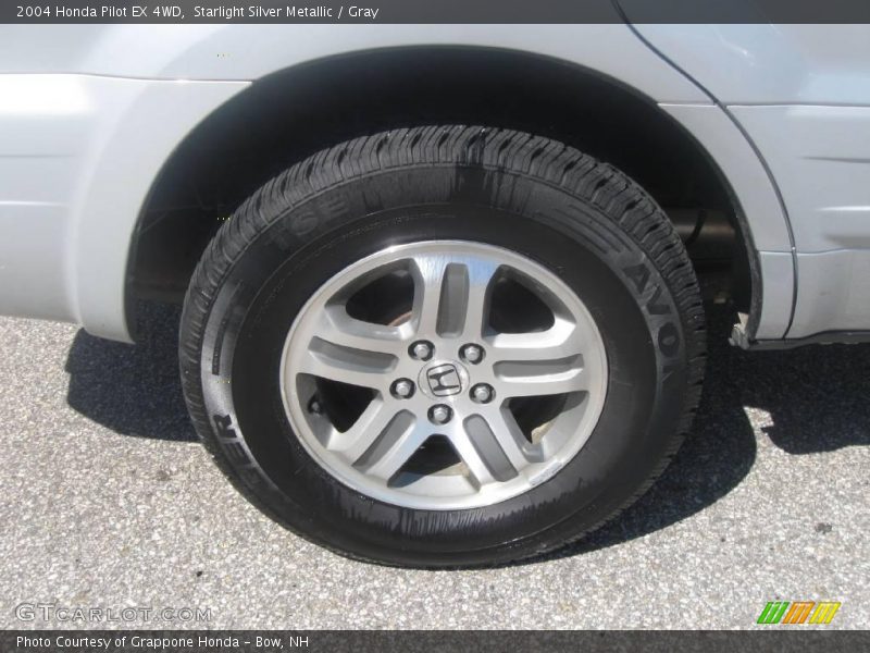 Starlight Silver Metallic / Gray 2004 Honda Pilot EX 4WD