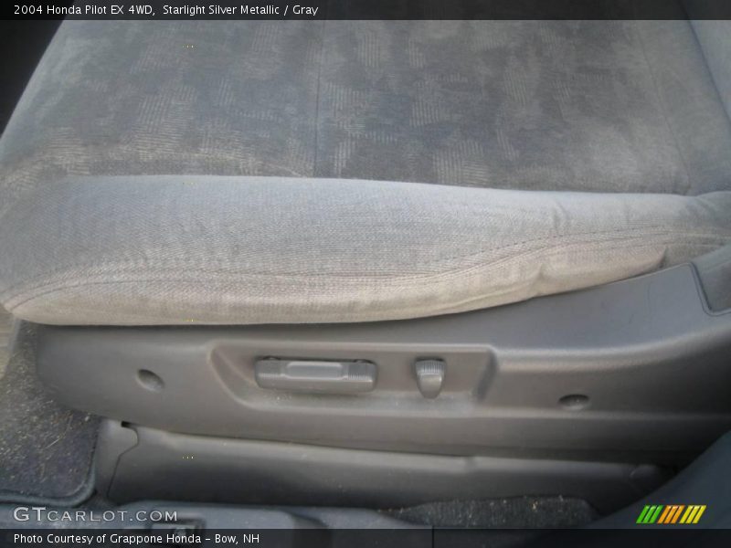 Starlight Silver Metallic / Gray 2004 Honda Pilot EX 4WD