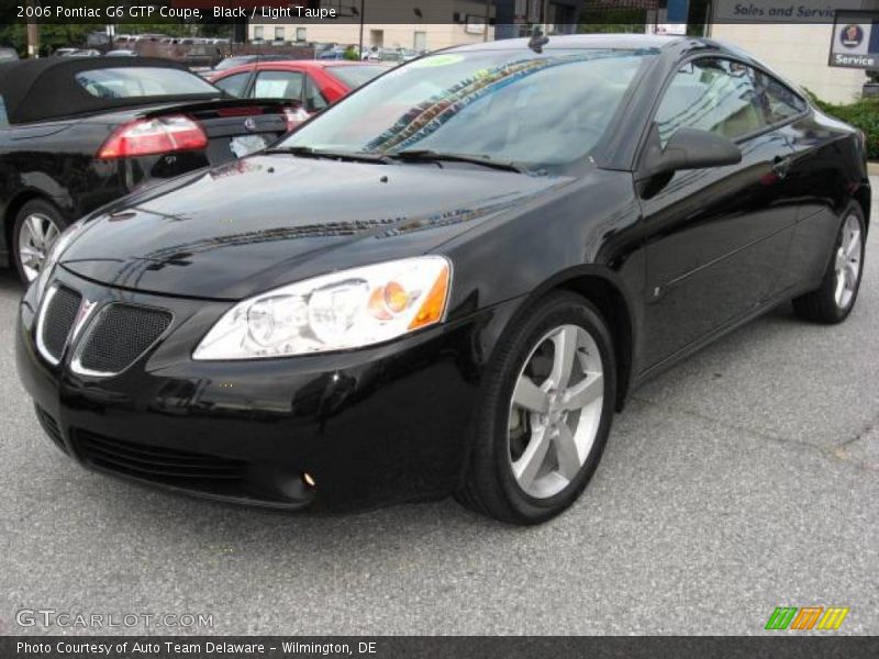 Black / Light Taupe 2006 Pontiac G6 GTP Coupe