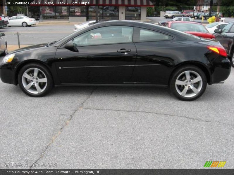 Black / Light Taupe 2006 Pontiac G6 GTP Coupe