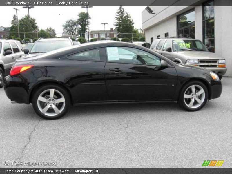 Black / Light Taupe 2006 Pontiac G6 GTP Coupe