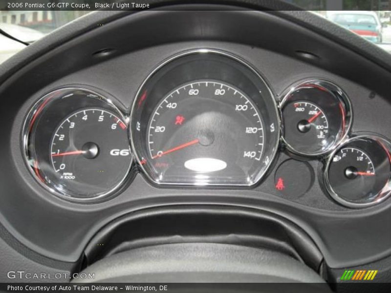 Black / Light Taupe 2006 Pontiac G6 GTP Coupe