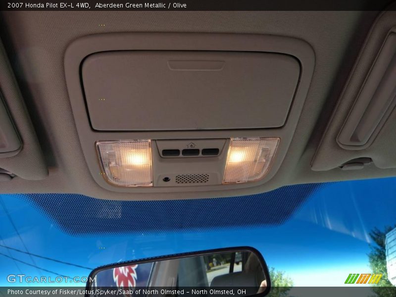 Aberdeen Green Metallic / Olive 2007 Honda Pilot EX-L 4WD