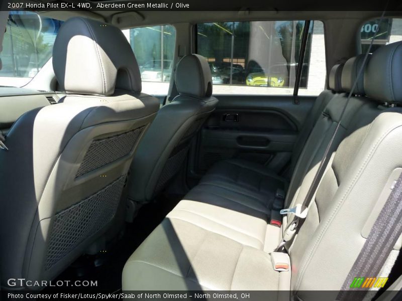 Aberdeen Green Metallic / Olive 2007 Honda Pilot EX-L 4WD
