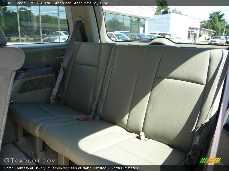 Aberdeen Green Metallic / Olive 2007 Honda Pilot EX-L 4WD