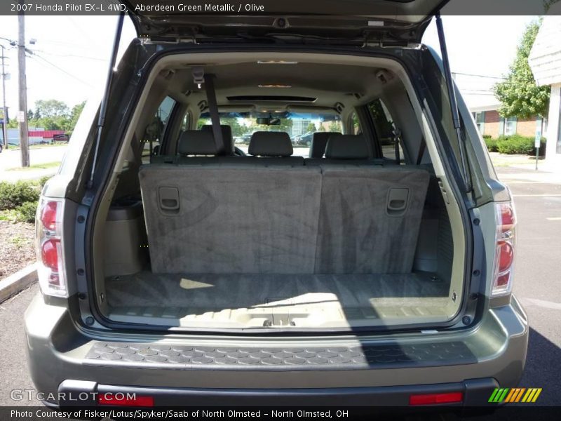 Aberdeen Green Metallic / Olive 2007 Honda Pilot EX-L 4WD