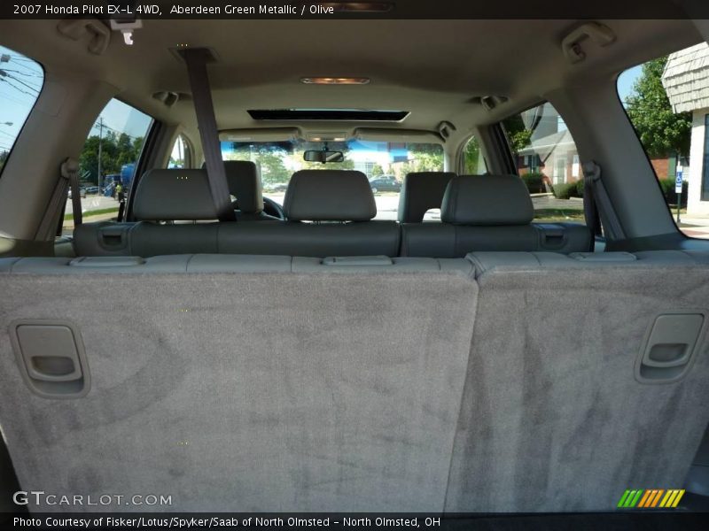 Aberdeen Green Metallic / Olive 2007 Honda Pilot EX-L 4WD