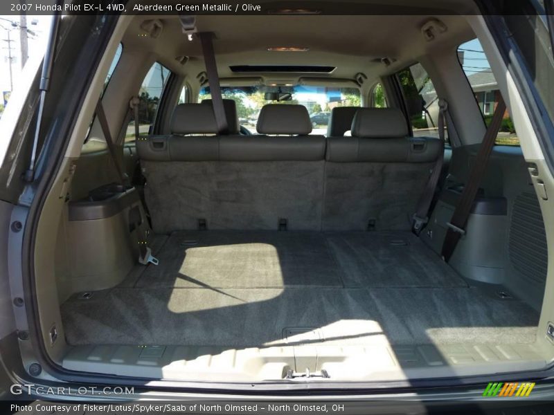 Aberdeen Green Metallic / Olive 2007 Honda Pilot EX-L 4WD
