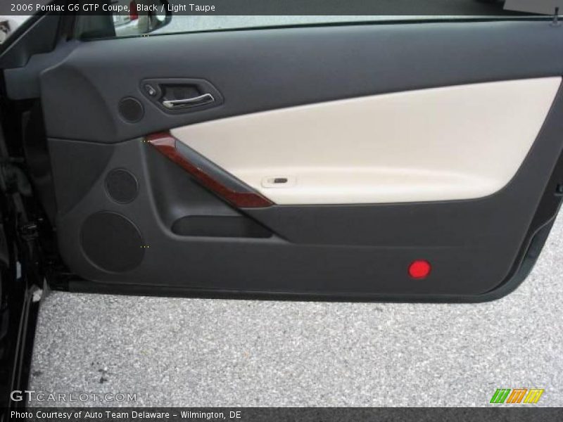 Black / Light Taupe 2006 Pontiac G6 GTP Coupe