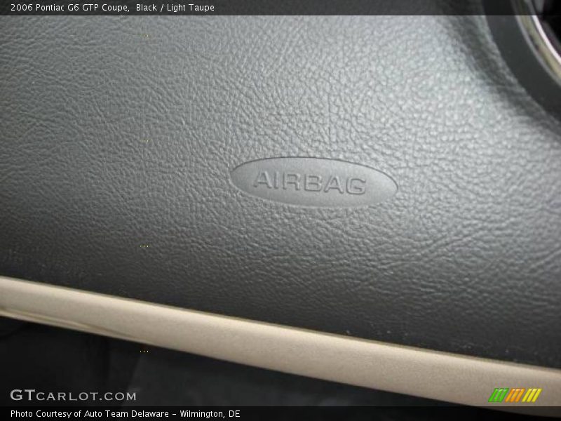 Black / Light Taupe 2006 Pontiac G6 GTP Coupe