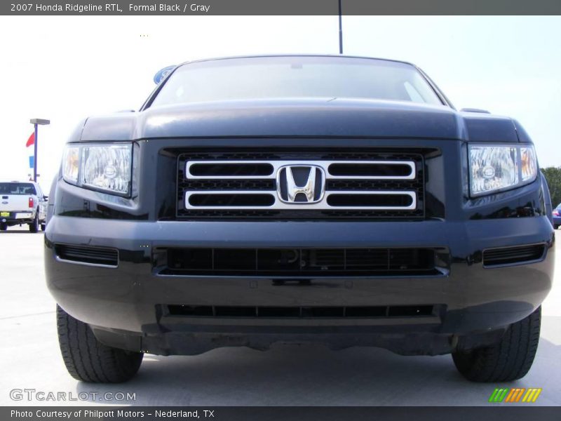 Formal Black / Gray 2007 Honda Ridgeline RTL