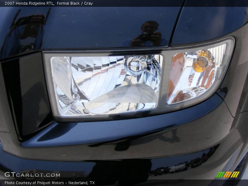 Formal Black / Gray 2007 Honda Ridgeline RTL