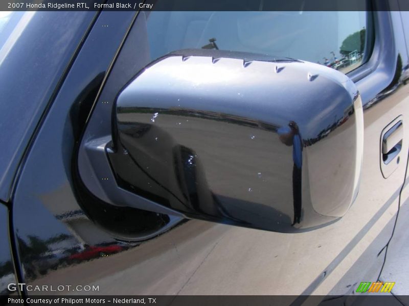 Formal Black / Gray 2007 Honda Ridgeline RTL