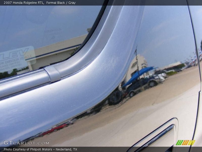 Formal Black / Gray 2007 Honda Ridgeline RTL
