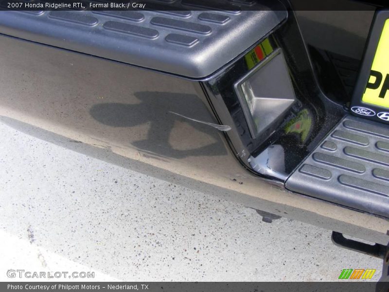 Formal Black / Gray 2007 Honda Ridgeline RTL