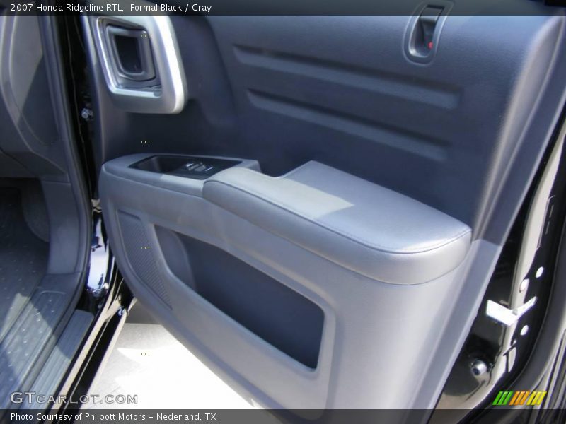 Formal Black / Gray 2007 Honda Ridgeline RTL