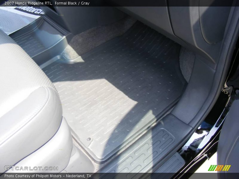 Formal Black / Gray 2007 Honda Ridgeline RTL