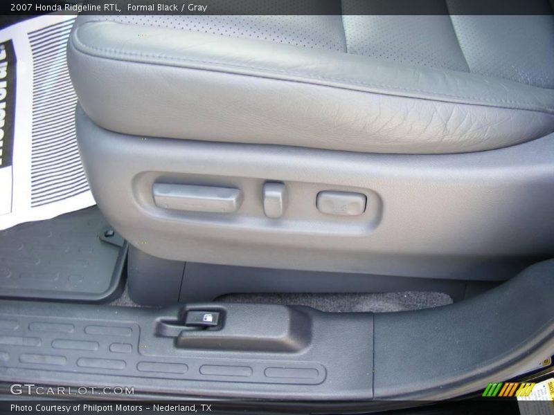 Formal Black / Gray 2007 Honda Ridgeline RTL