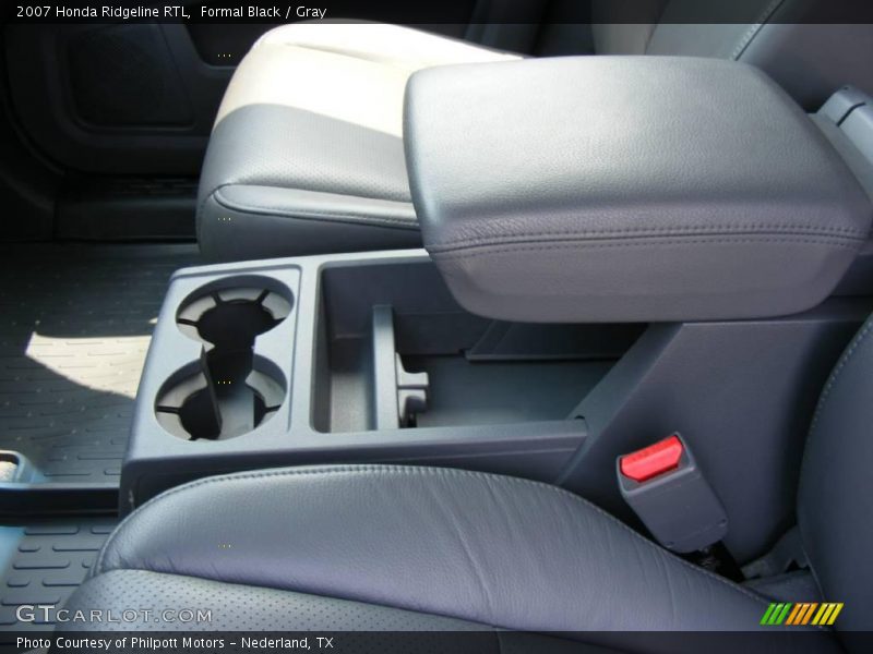 Formal Black / Gray 2007 Honda Ridgeline RTL