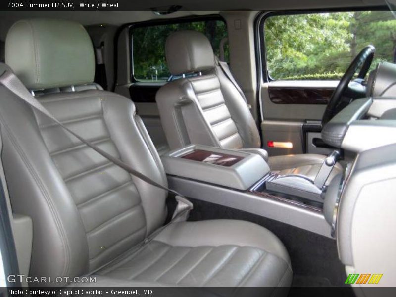White / Wheat 2004 Hummer H2 SUV