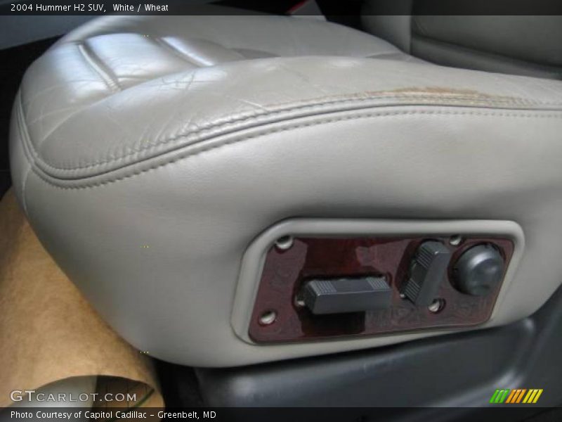 White / Wheat 2004 Hummer H2 SUV
