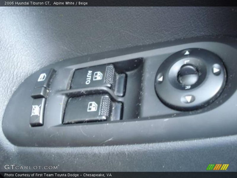 Alpine White / Beige 2006 Hyundai Tiburon GT
