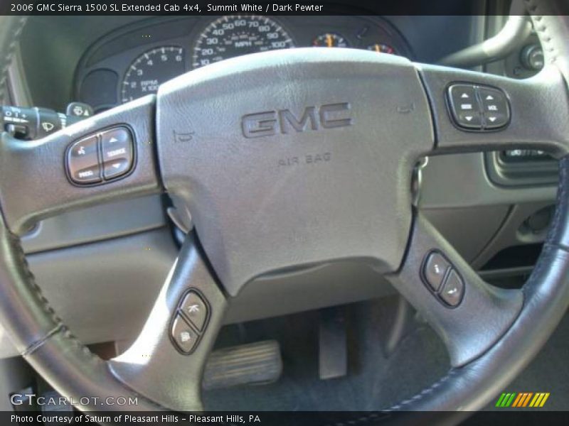 Summit White / Dark Pewter 2006 GMC Sierra 1500 SL Extended Cab 4x4