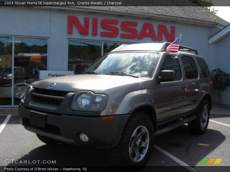Granite Metallic / Charcoal 2004 Nissan Xterra SE Supercharged 4x4