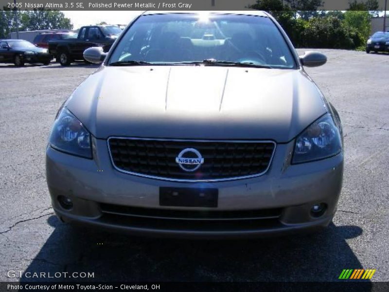 Polished Pewter Metallic / Frost Gray 2005 Nissan Altima 3.5 SE