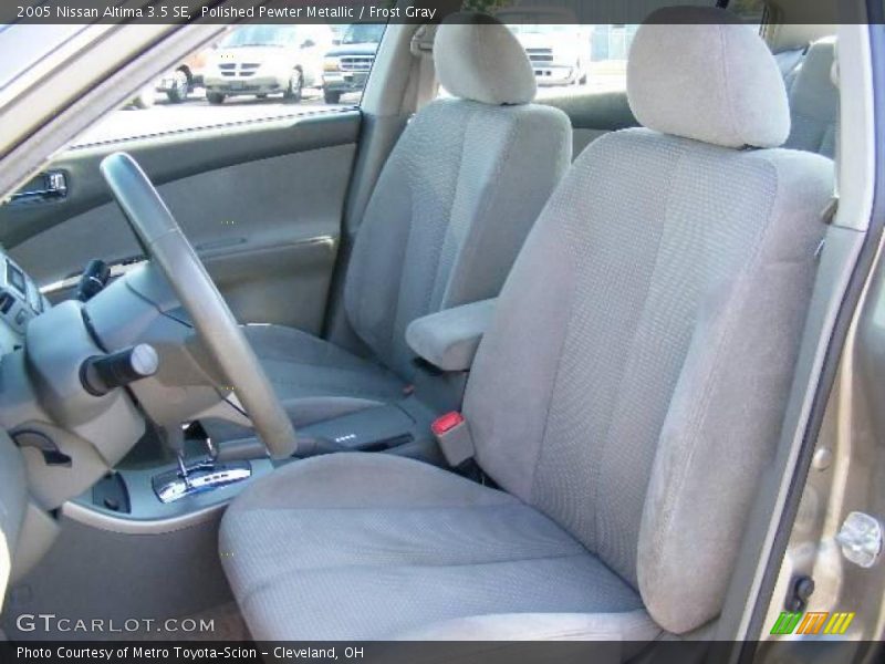 Polished Pewter Metallic / Frost Gray 2005 Nissan Altima 3.5 SE