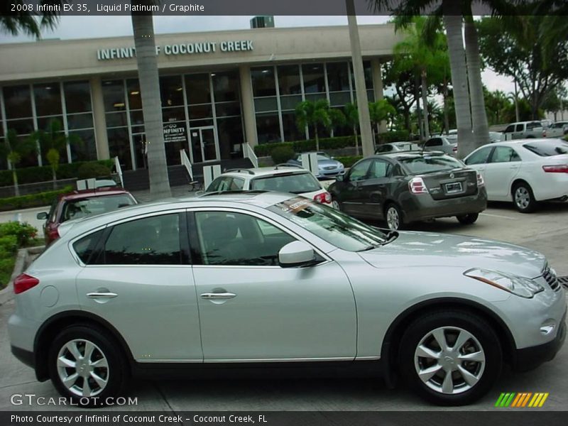 Liquid Platinum / Graphite 2008 Infiniti EX 35