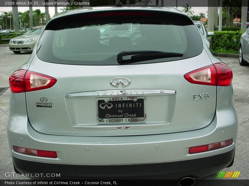 Liquid Platinum / Graphite 2008 Infiniti EX 35