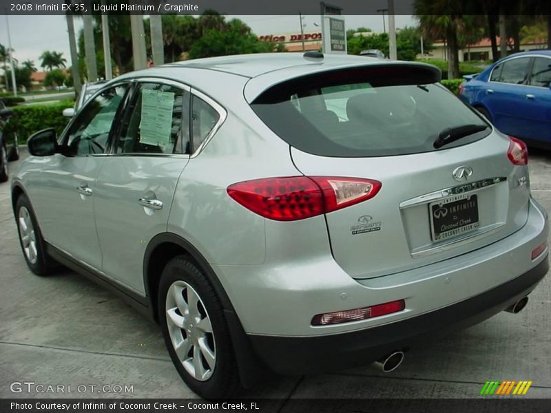 Liquid Platinum / Graphite 2008 Infiniti EX 35