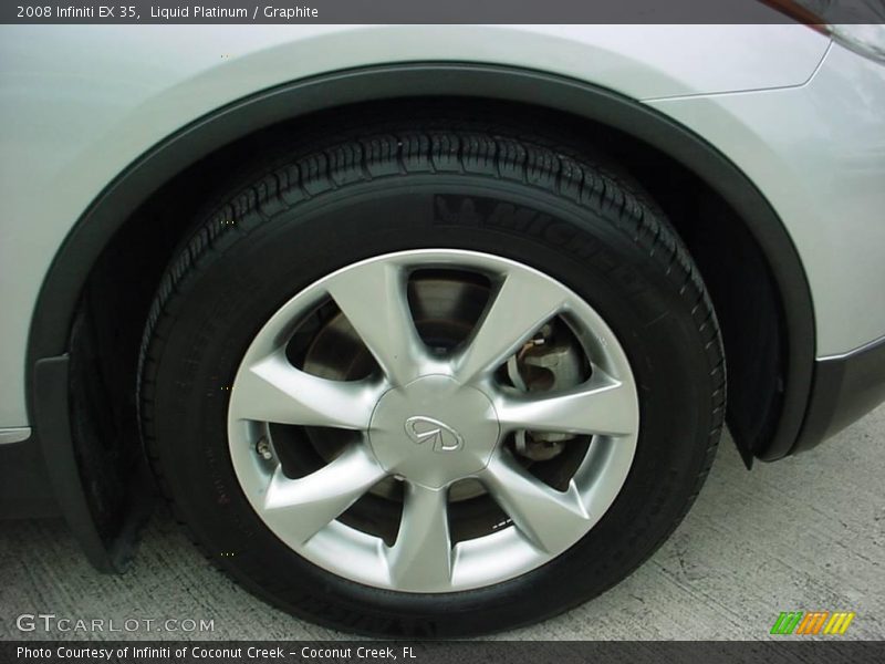 Liquid Platinum / Graphite 2008 Infiniti EX 35