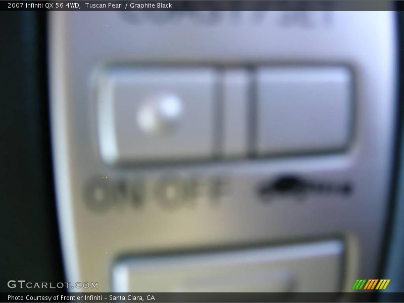 Tuscan Pearl / Graphite Black 2007 Infiniti QX 56 4WD