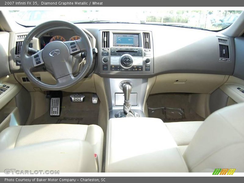 Diamond Graphite Metallic / Wheat 2007 Infiniti FX 35