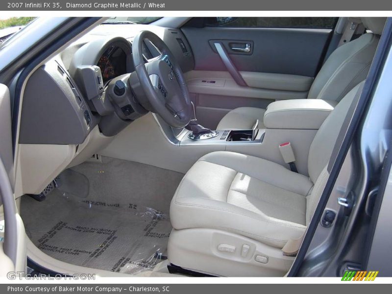 Diamond Graphite Metallic / Wheat 2007 Infiniti FX 35