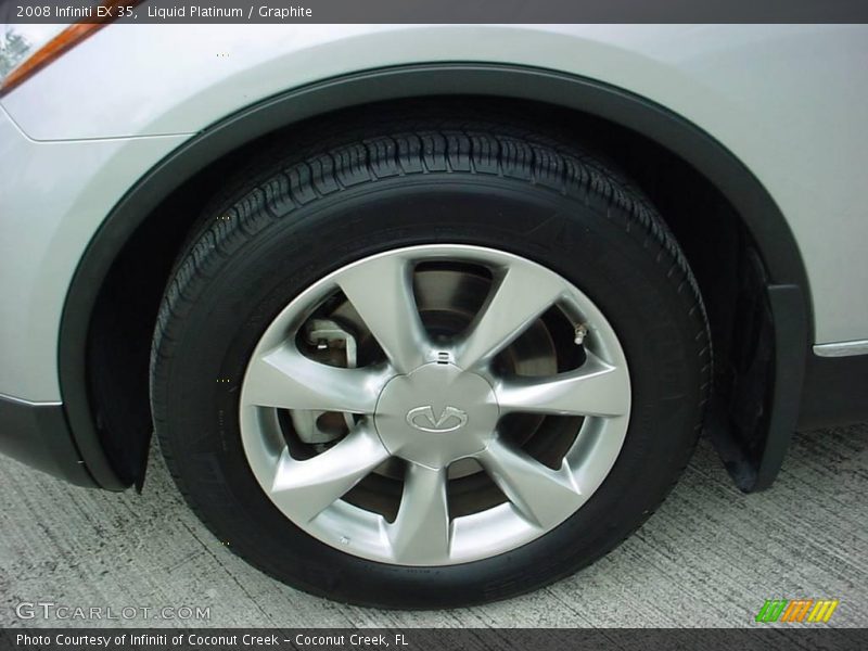 Liquid Platinum / Graphite 2008 Infiniti EX 35