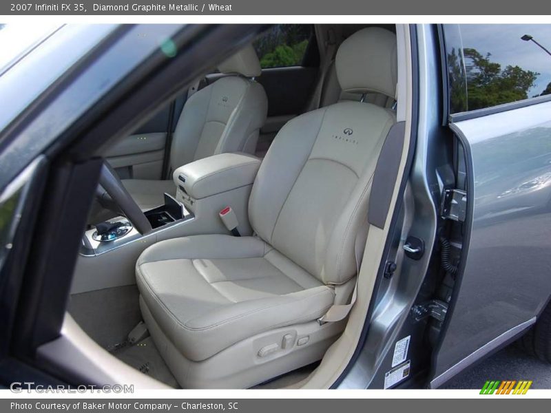 Diamond Graphite Metallic / Wheat 2007 Infiniti FX 35