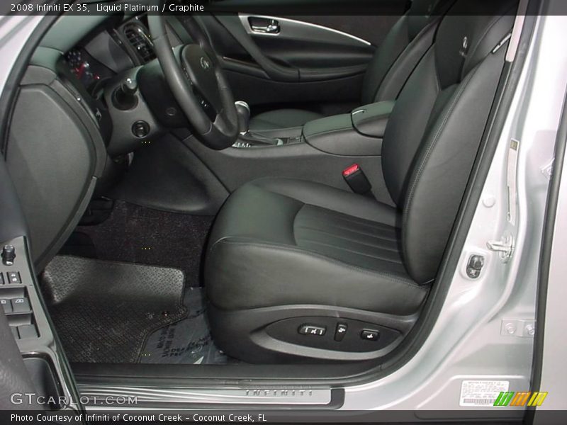 Liquid Platinum / Graphite 2008 Infiniti EX 35