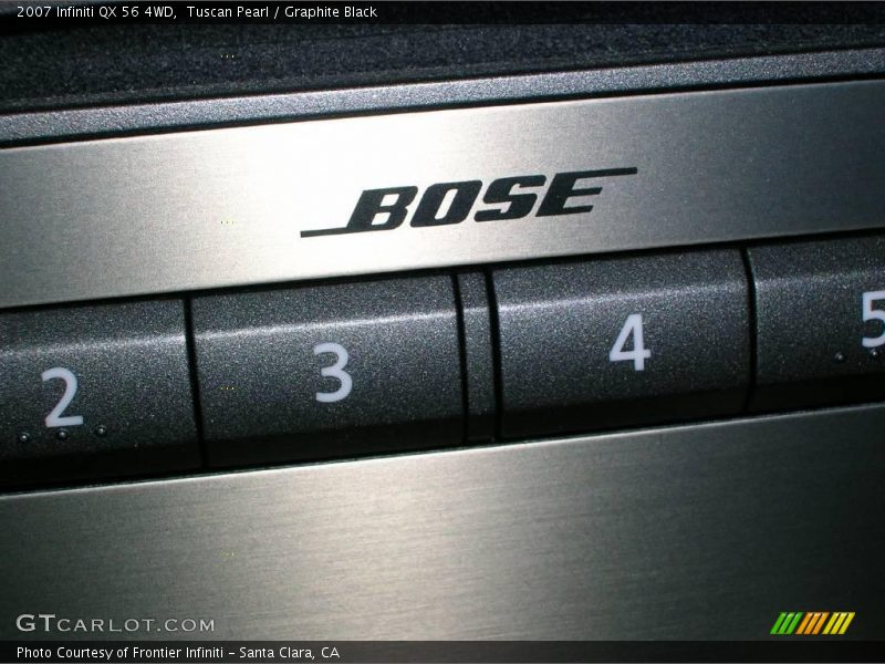 Tuscan Pearl / Graphite Black 2007 Infiniti QX 56 4WD