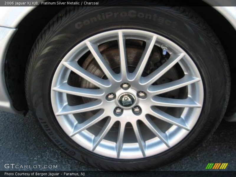 Platinum Silver Metallic / Charcoal 2006 Jaguar XJ XJ8