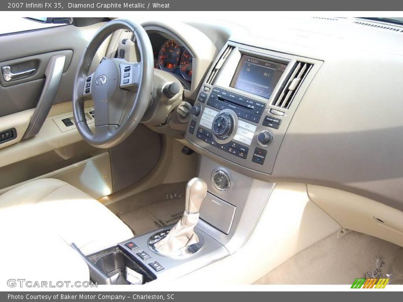 Diamond Graphite Metallic / Wheat 2007 Infiniti FX 35