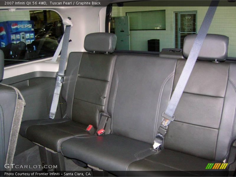 Tuscan Pearl / Graphite Black 2007 Infiniti QX 56 4WD