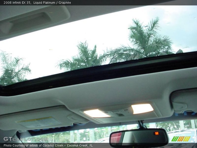 Liquid Platinum / Graphite 2008 Infiniti EX 35