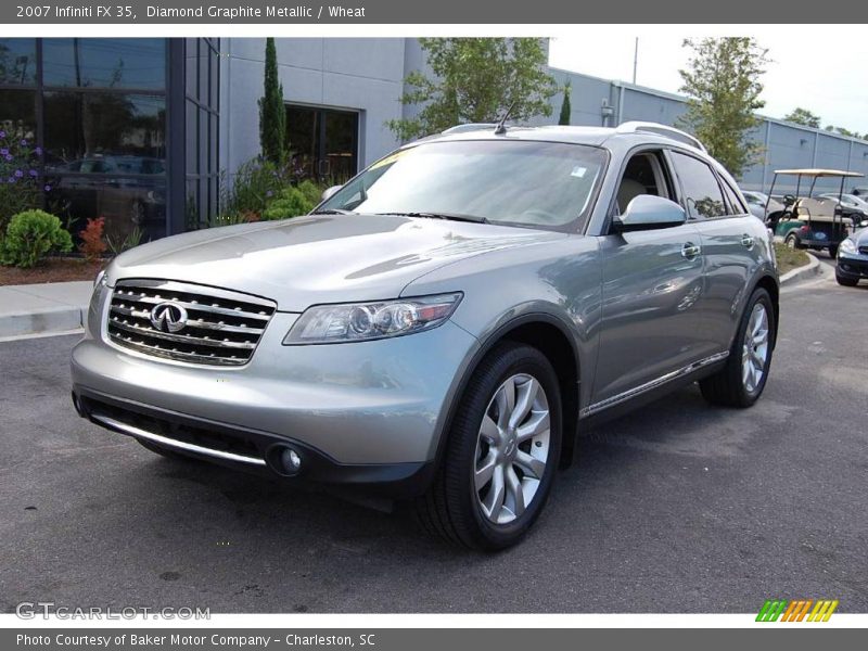 Diamond Graphite Metallic / Wheat 2007 Infiniti FX 35