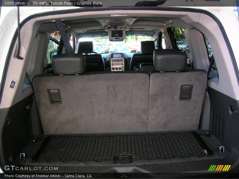 Tuscan Pearl / Graphite Black 2007 Infiniti QX 56 4WD